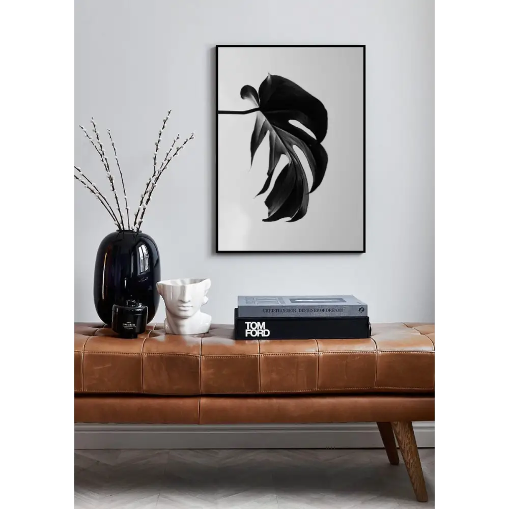 Black Leaves Poster