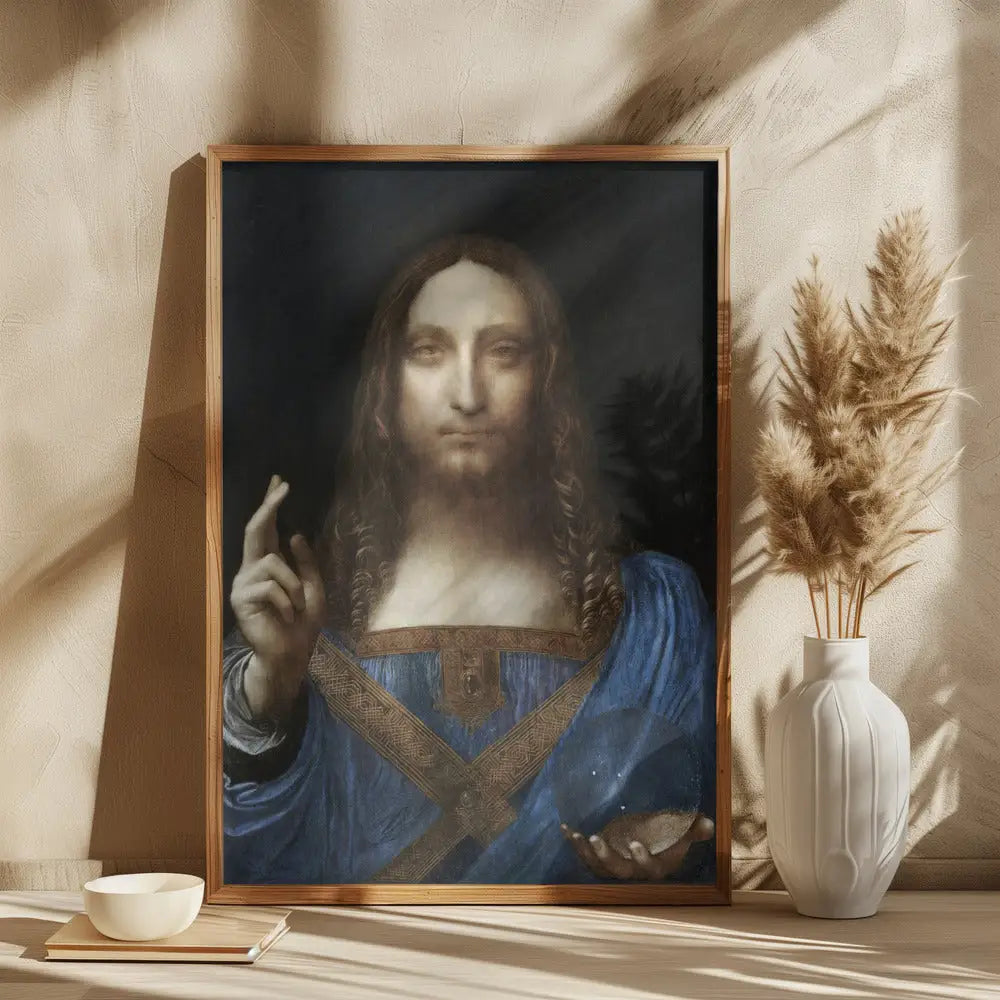 Salvator Mundi By Leonardo Da Vinci Canvasposter - 2981683
