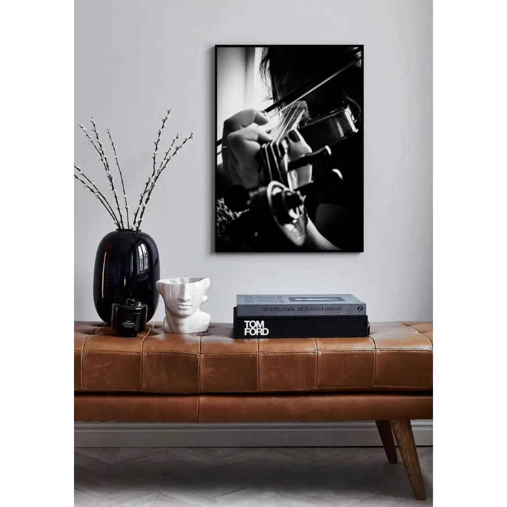 Violin Player Poster
