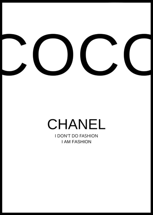 Coco Chanel Poster