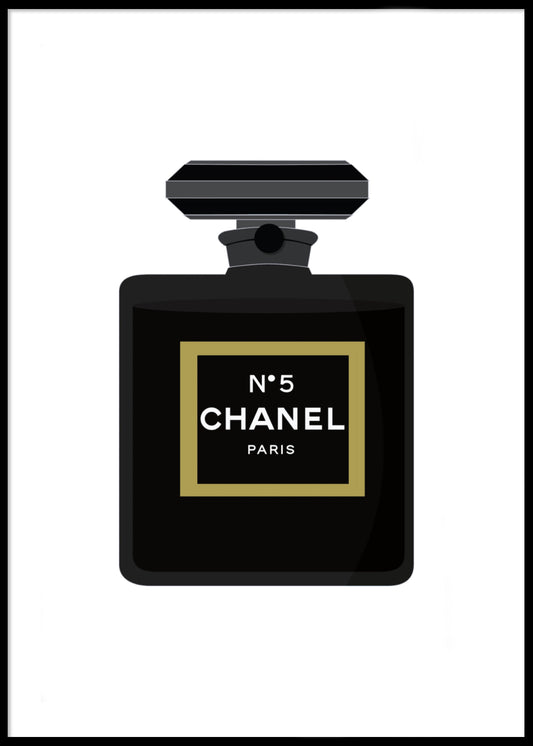 Chanel No5 Perfume Poster