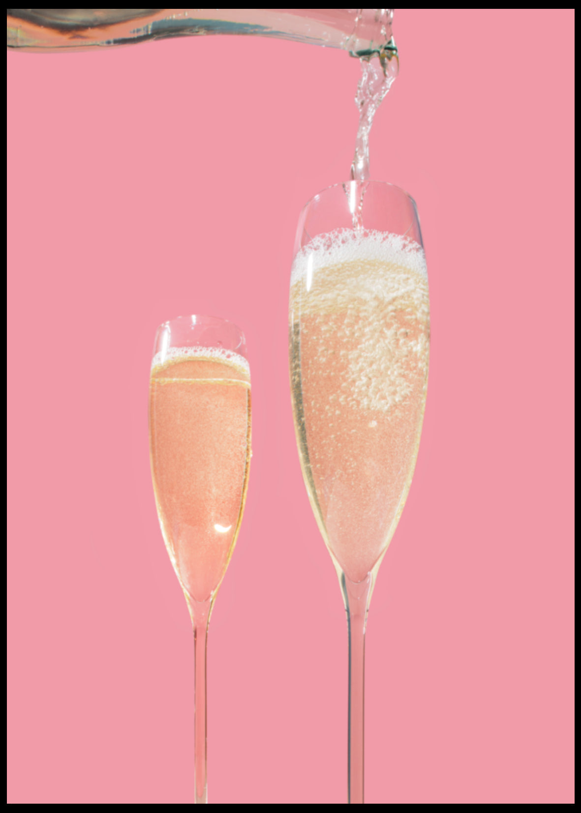 Champagne No2 Poster