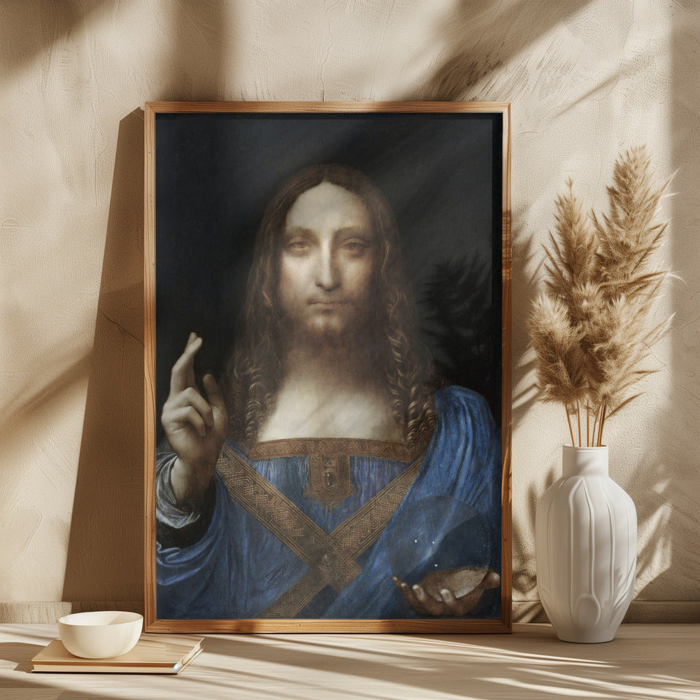 Salvator Mundi By Leonardo Da Vinci Canvasposter