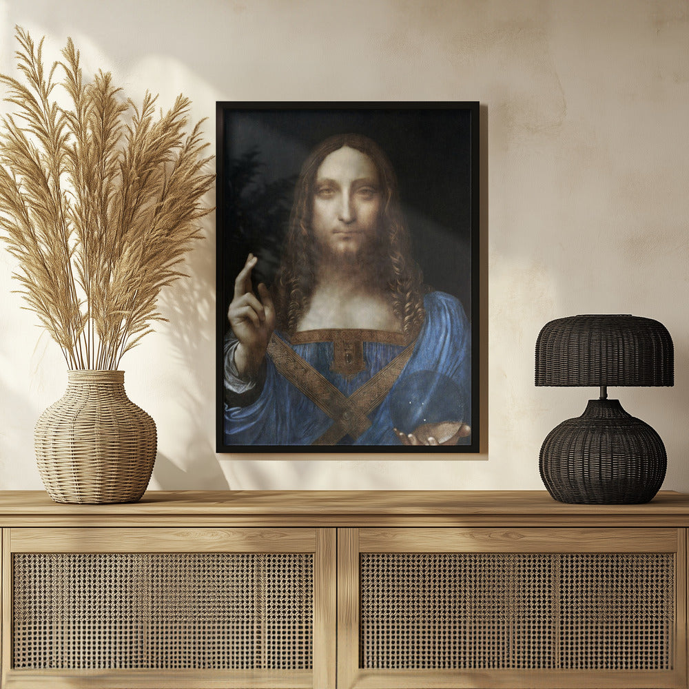 Salvator Mundi By Leonardo Da Vinci Canvasposter