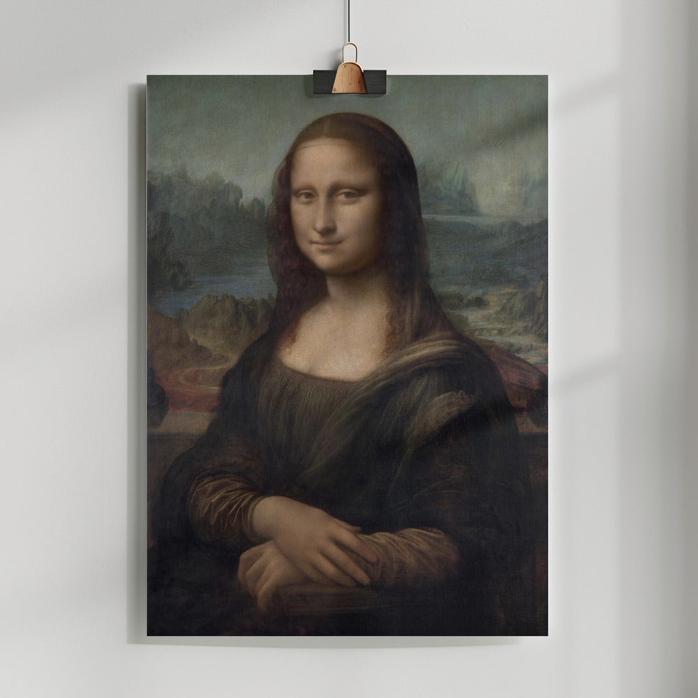 Mona Lisa Del Giocondo 1503–1506 Canvasposter