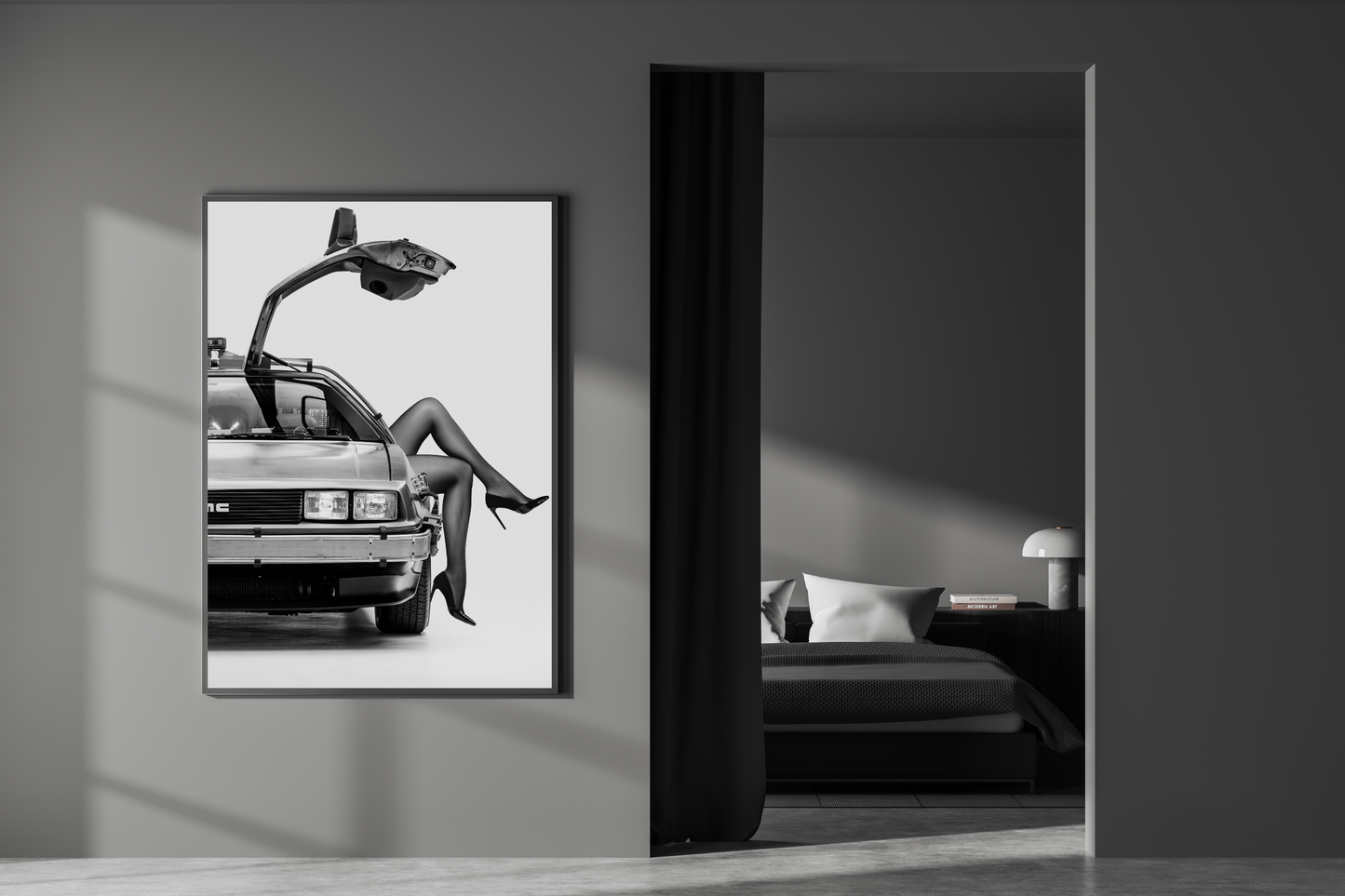 Delorean Lady Poster