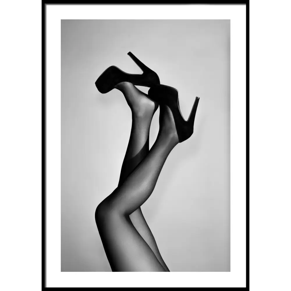 Black heels Poster