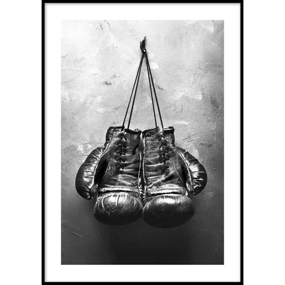 Boxing Gloves Poster