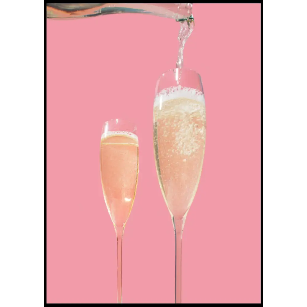 Champagne No2 Poster