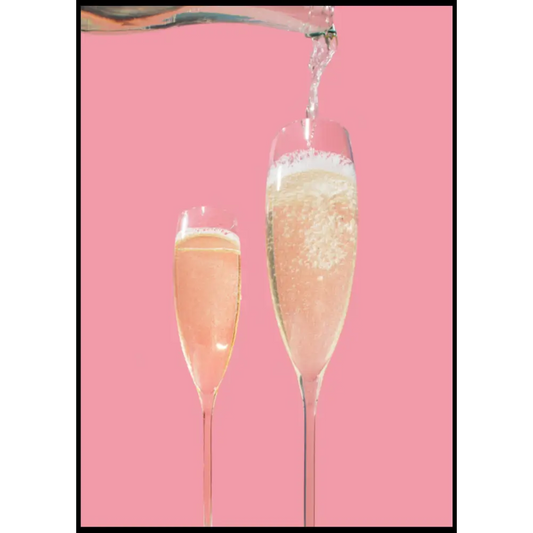 Champagne No2 Poster