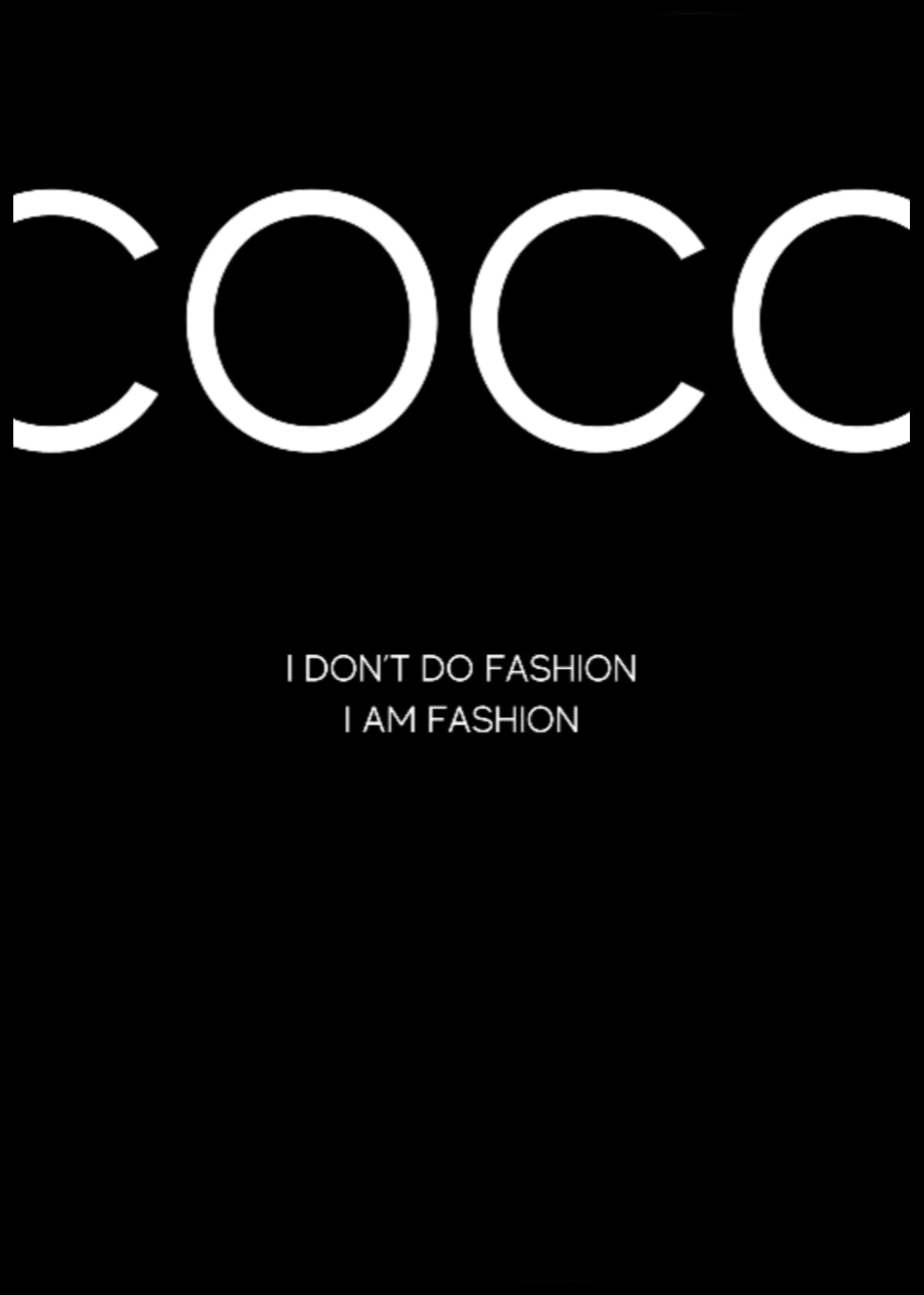 Coco Chanel Poster