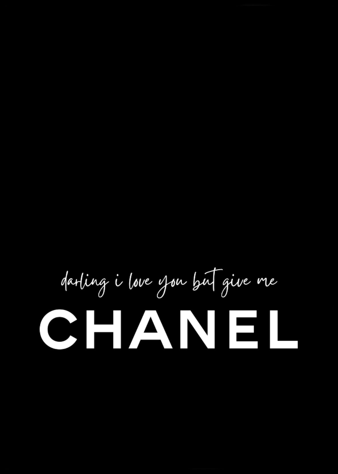 Give Me Chanel Poster