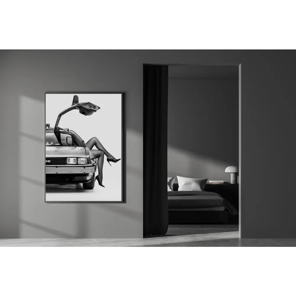 Delorean Lady Poster