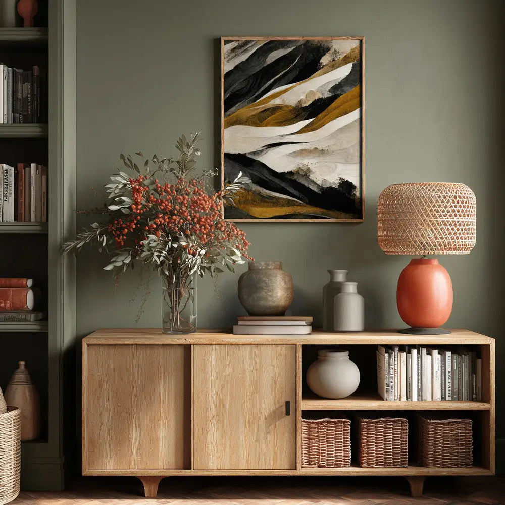 Echo in Brown Poster