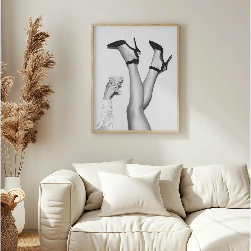 Feet and Cocktail Baw Poster - 2518354