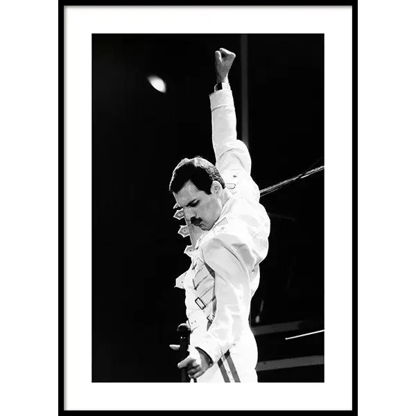 Freddie Mercury No3 Poster