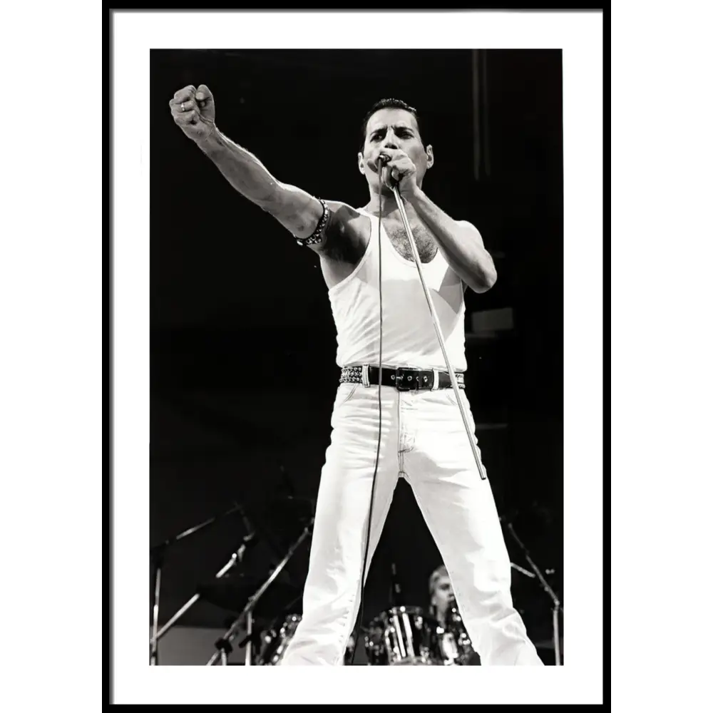 Freddie Mercury No4 Poster