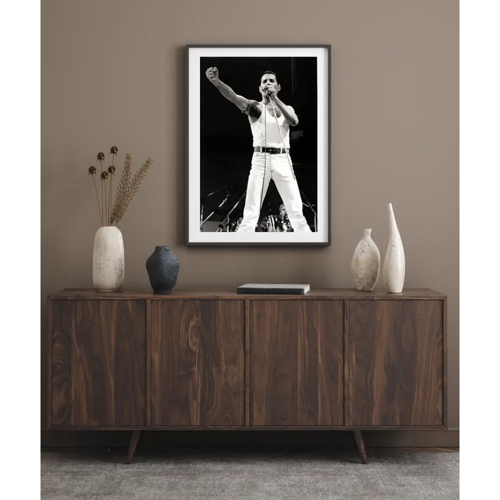 Freddie Mercury No4 Poster