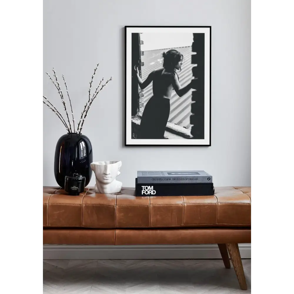 Girl In Window No2 Poster