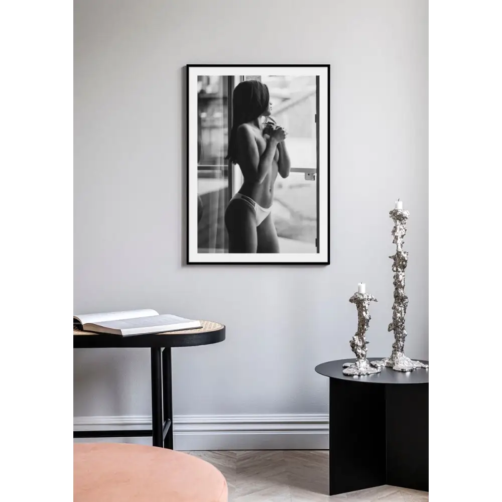 Girl in window Poster