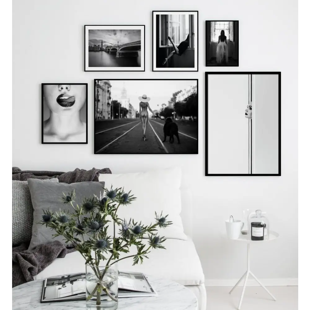 Lady With Dog Poster