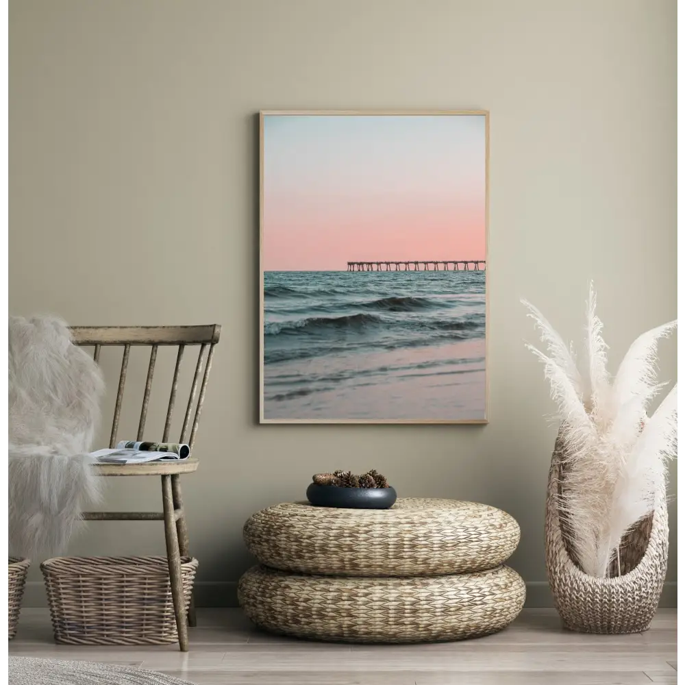 Pink Sunset Poster