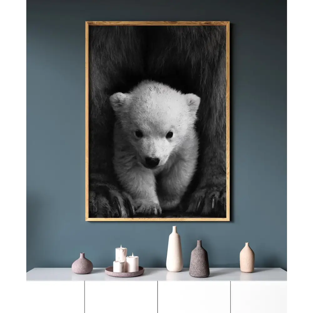 Polarbear Baby Poster
