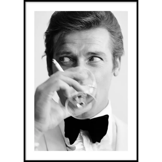 Roger Moore Poster
