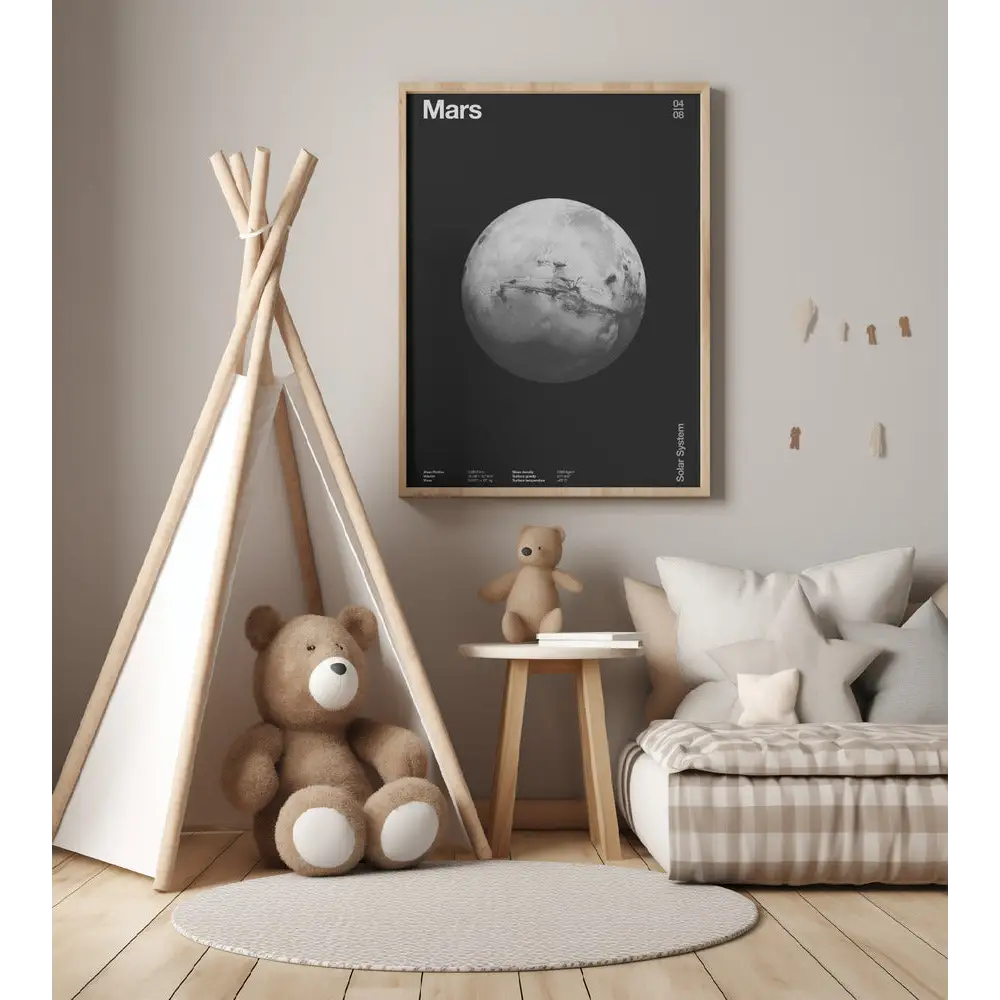 Solar System Mars Poster - 2489625