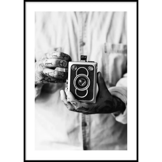 Vintage Camera No3 Poster