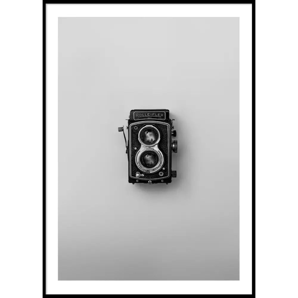 Vintage Camera Poster